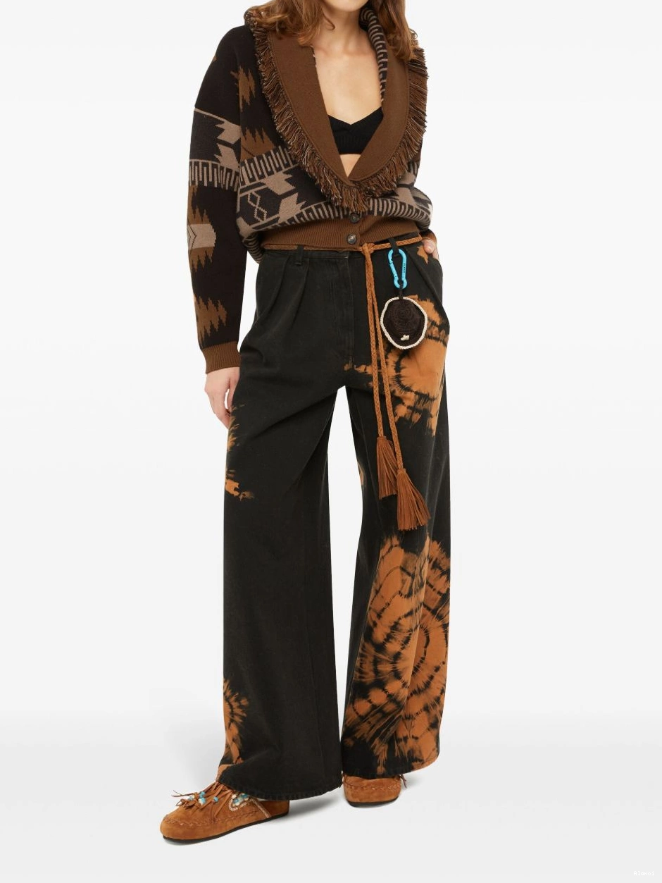 Cheap patterned-jacquard Women cardigan Alanui 0726